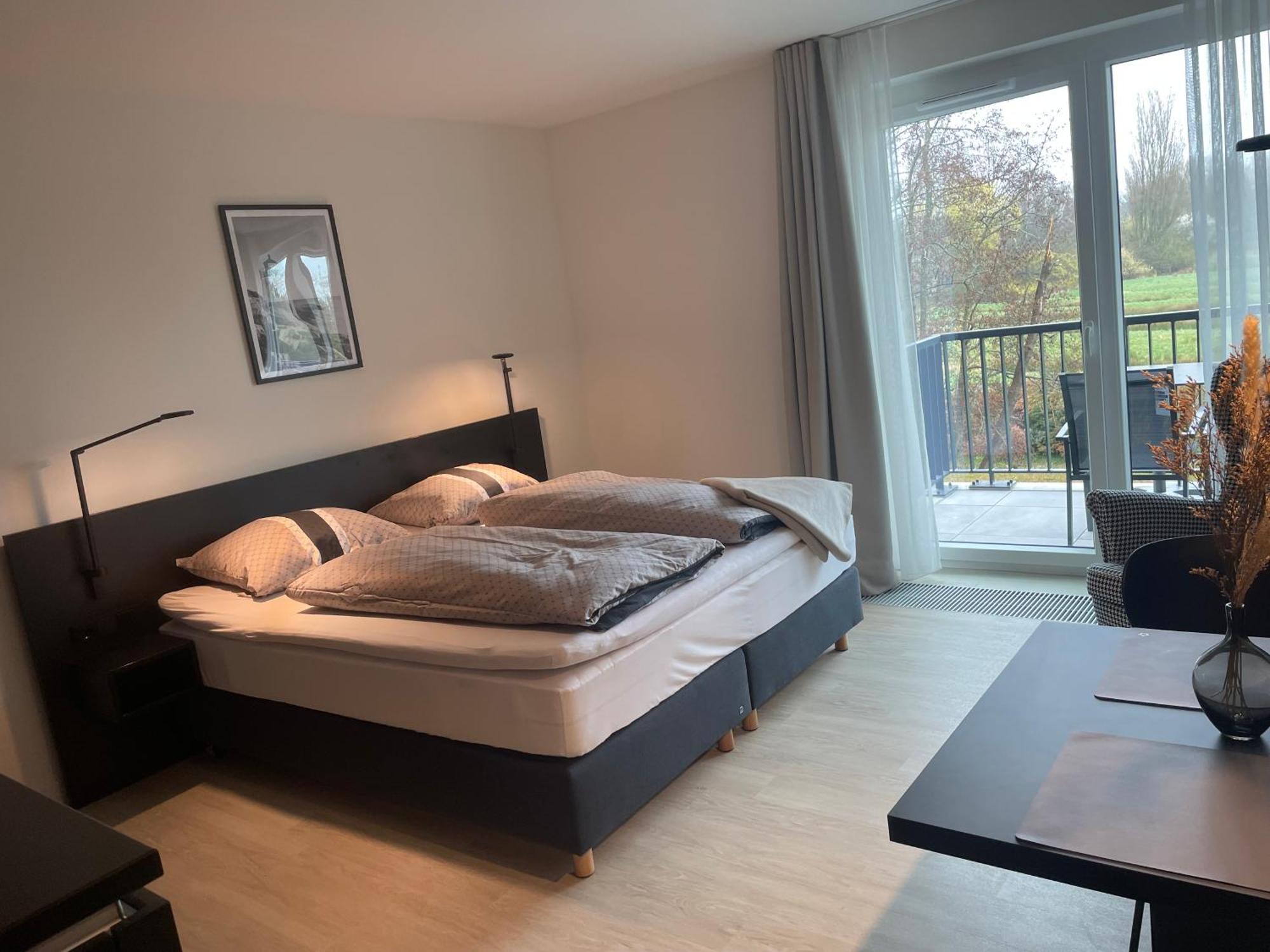 Hotelapartment Ueberwasser Mit Sauna Und Fitness คุกซ์ฮาเวน ภายนอก รูปภาพ