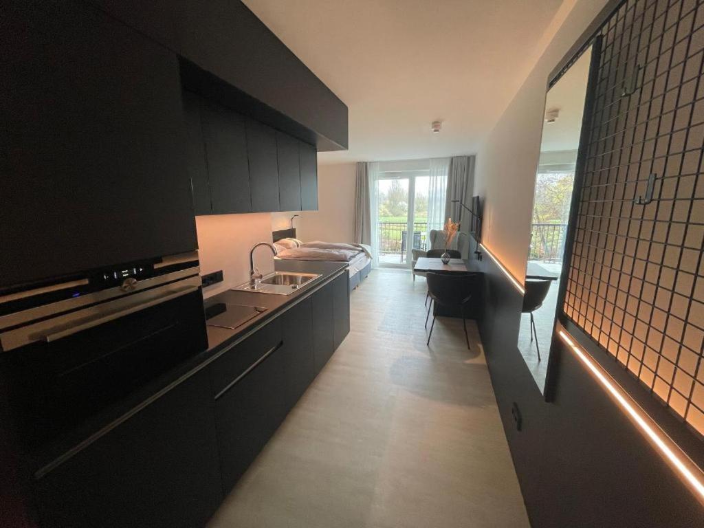 Hotelapartment Ueberwasser Mit Sauna Und Fitness คุกซ์ฮาเวน ภายนอก รูปภาพ